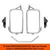 Aluminum Alloy Motorcycle Side Box Set with Tail Wing & Handlebar Mount for R1300GS Rear Rack ADV