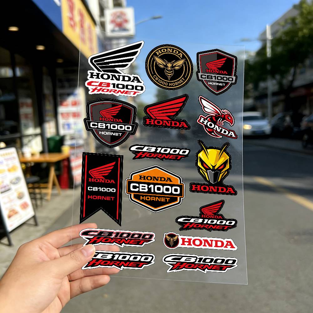FOR HONDA CB1000 Hornet Waterproof Reflective Motorbike Stickers Easy Peel Removable Decals for Motorcycle Car