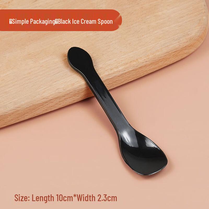 

Disposable Plastic Dessert Tasting Spoons 500 pcs, 10cm