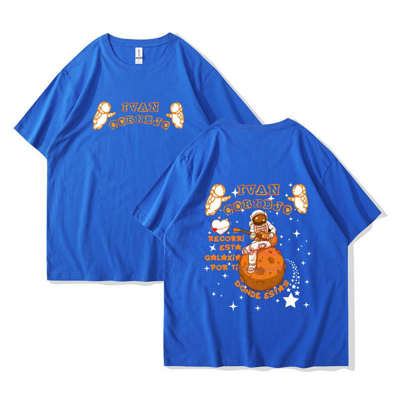 Grenzüberschreitender Außenhandel Kurzarm-T-Shirt-Druck Ivan Cornejo Sale Para Ser Feliz Herren und Damen Freizeit