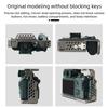 Professional Camera Cage Camera Full Cage for A7M3/A73/A7R3/A7R2 Aluminum Video Rig Button Cold Shoe QR Base Accessories