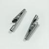Metal 4mm Conductive Terminal Long Tail Electrician Multimeter Test Alligator Clip