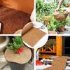 3Pcs Coco Liner Roll Breathable Tear-Resistant Coir Coconut Planter Liner Garden Decoration