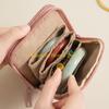 F26C Portable Elegant Jewelry Bag for Storage Waterproof Multi-Compartment for Earrings Bracelets