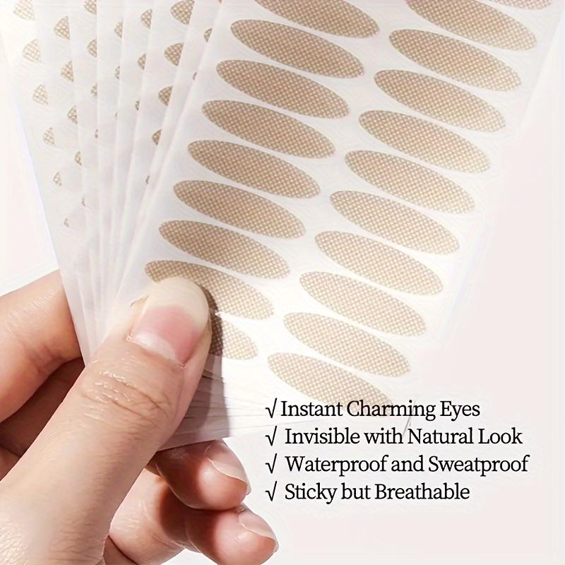 

8 шт. невидимых двойных полосок для подтяжки век, гипоаллергенные самоклеящиеся ленты для мгновенной подтяжки век, вилочные стержни в комплекте, аксессуар для макияжа 8pcs