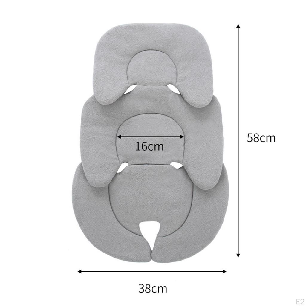 Baby Stroller Cushion Car Seat Pad Newborn Head Neck Support Pillow Soft Mat Comfortable