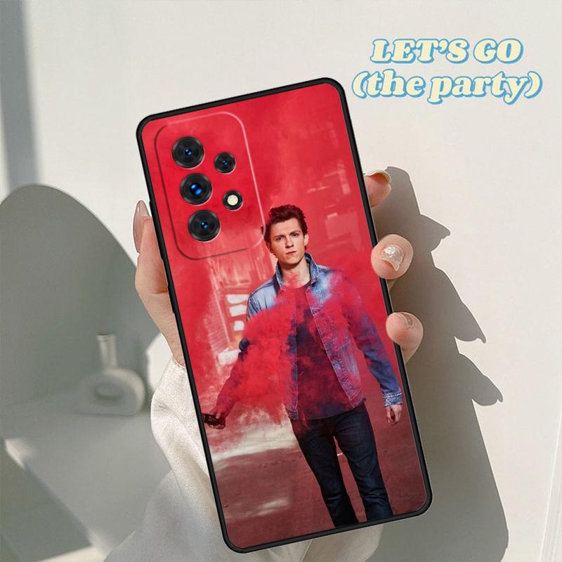 Tom Holland Handsome phone case For Samsung Galaxy A42 A31 A40 A51 A71 A32 A80 A91 A52 A72 A73 A20e A21S A50 A70 A11 A12 Cover