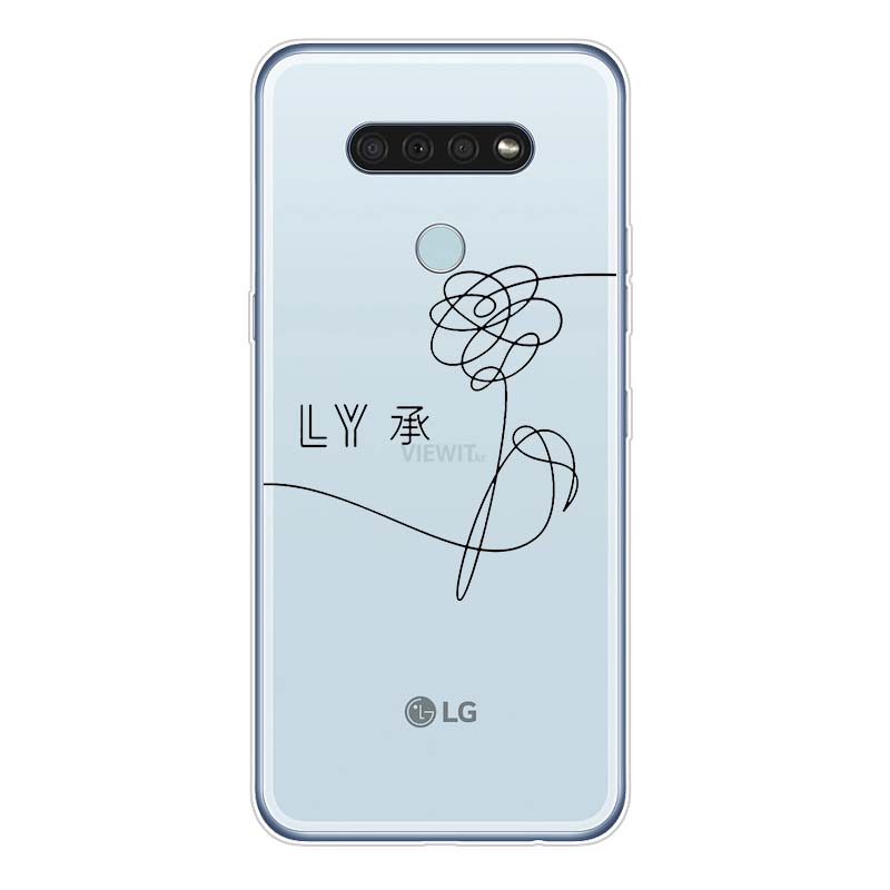 Love Yourself Flower Kpop pentru LG K92 K52 K62 K22 K71 K61 K51S K41S G8 G8S G8X V35 V50 V40 V50S V60 Q60 Husa de telefon