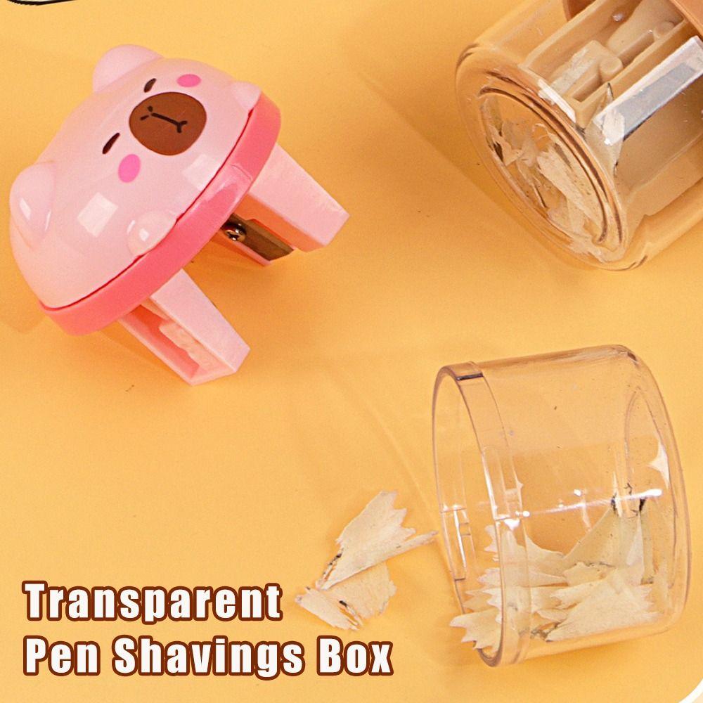 Portable Pencil Sharpening Tool Capybara Shape Pencil Parer Pencil Sharpener  Back To School Gift