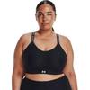 Under Armour Logo Print Training Low Intensity Sports Bra Women Underwear Black 1363354-001