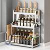 3-Tier Stainless Steel Kitchen Countertop Storage Rack