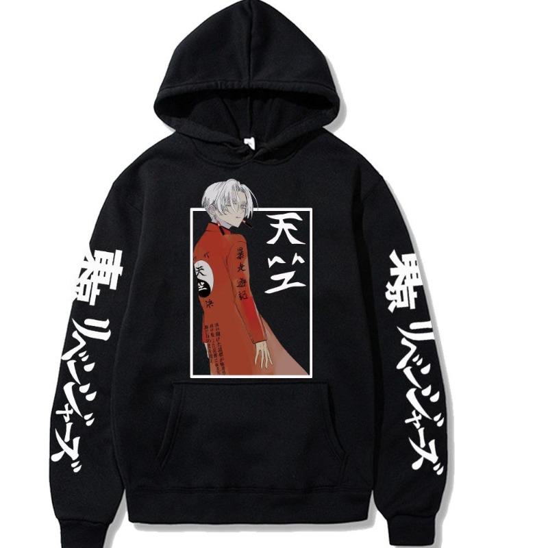 Tokyo Revengers Japanese Animation Hoodies Men Fashion Long Sleeve Sweatshirts Women Harajuku Streetwear Pullovers Sudaderas