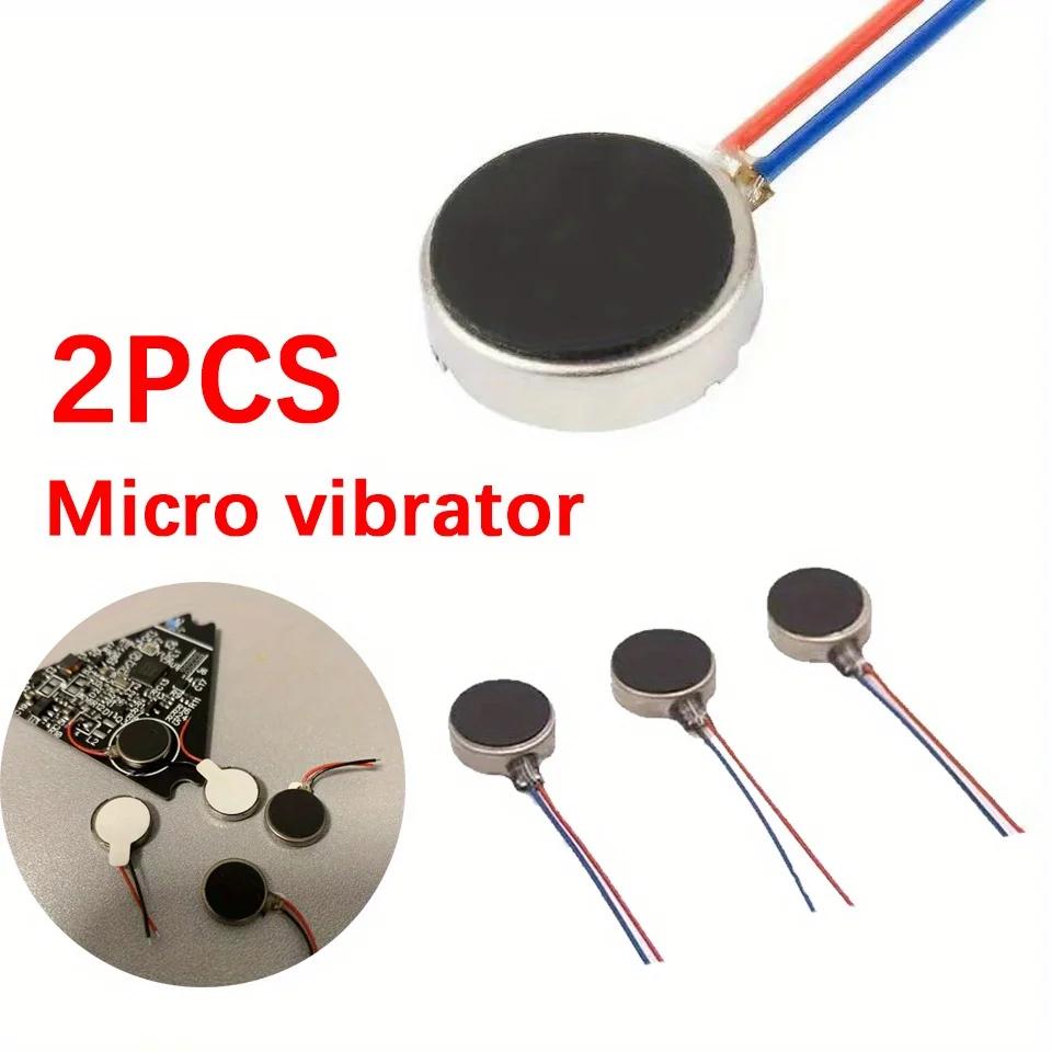 2 Stück, Mikro-Vibratoren, Vibrationsmotor Kleine Anschlüsse