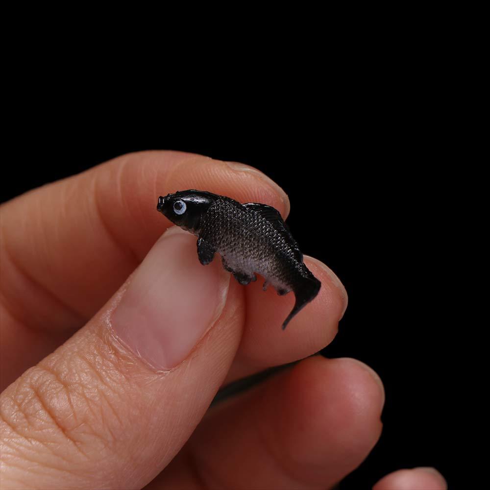 5Pcs Modeling Fish Tank Mini Scene Ornament Soft 3D Mini Fish Modeling Filler  Micro Landscape