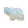 Healings Crystal Turtles FigurinesCarved Gemstones Turtles Statue Natural Stone Animal Sculpture Ornament Home Decors