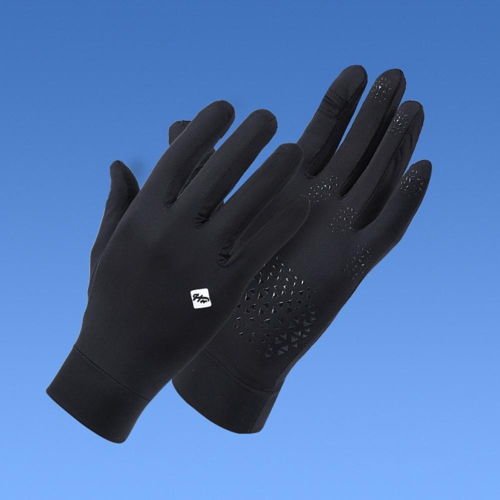 Anti-UV Sunscreen Gloves Touch Screen Riding Driving Gloves New Flip Finger Gloves  Summer