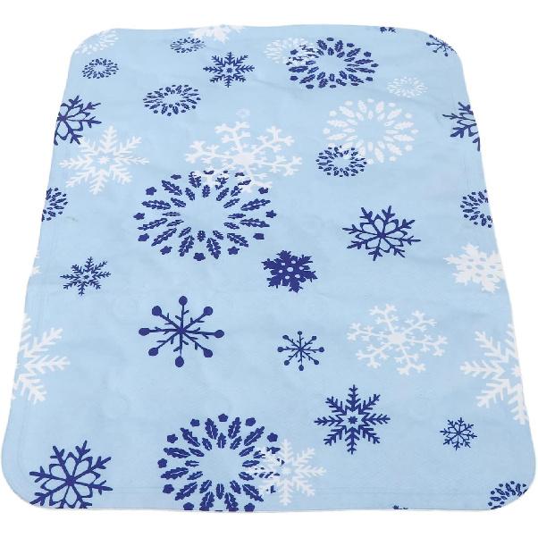 Dioche Summer Cooling Cushion, Waterproof Cold Compress Soft Ice Chair Pad Gel Seat Cooler Pad for Office, Home, Car, Travel