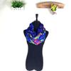 Autumn and winter women's new cotton and linen printed Bali yarn scarf shawl versatile fashion