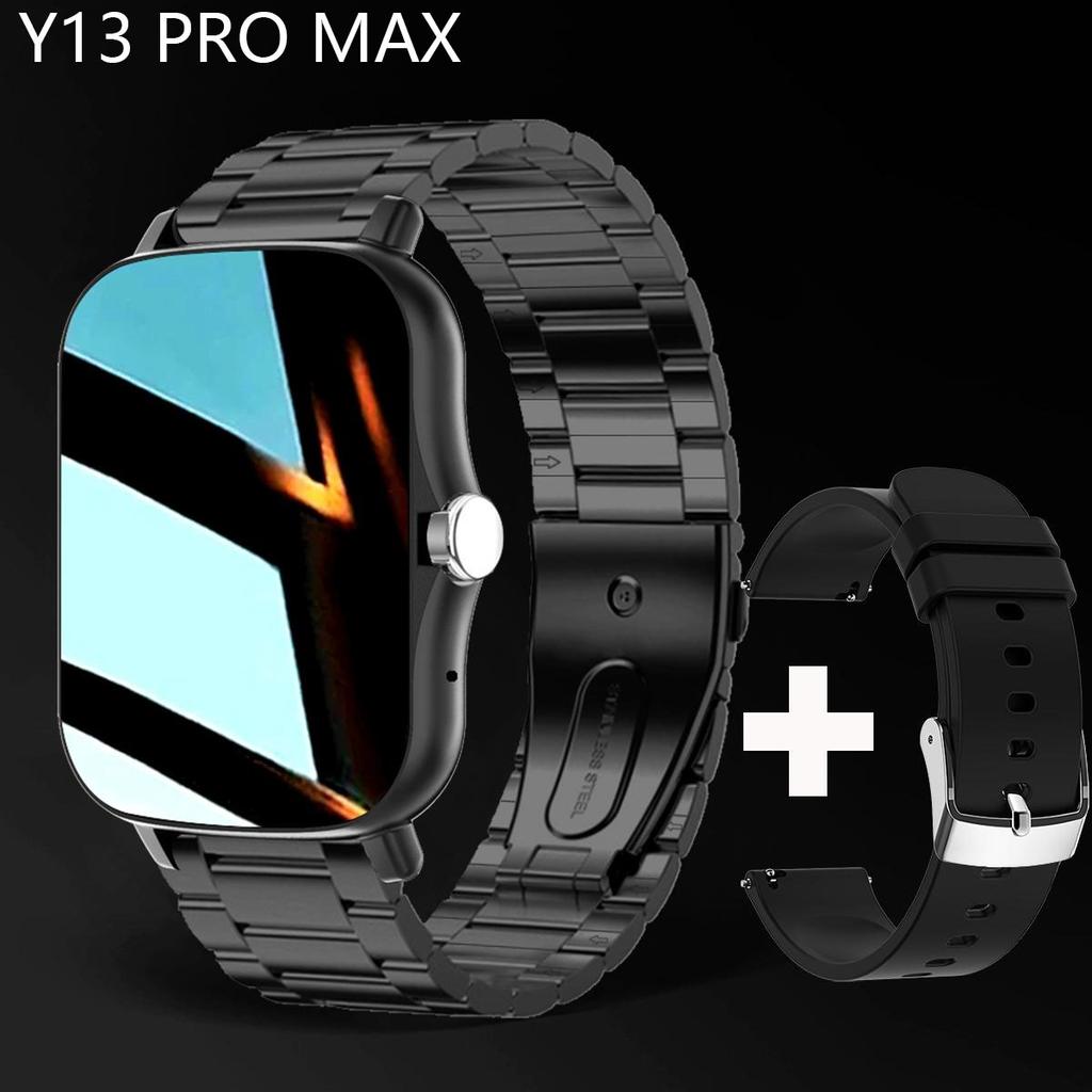 Y13 PRO MAX New Smart Watch for Men Women Gift for Xiaomi Full Touch Screen Sport Fitness Watches BT Call Digital Smartwatch Wristwatch