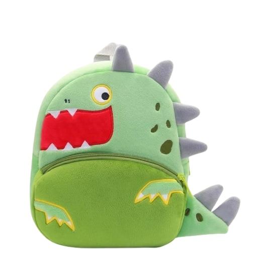 Dinosaur Backpack for Kids, Kindergarten School Bag, Lightweight Durable Large Capacity Adjustable Shoulder Straps for Boys Girls Ages 3-6