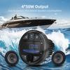 NEW Boat Radio Marine Stereo Source Media Player AM FM RDS Receiver MP3 MP4 Video Play Bluetooth AUX for ATV UTV Cart Motorcycl