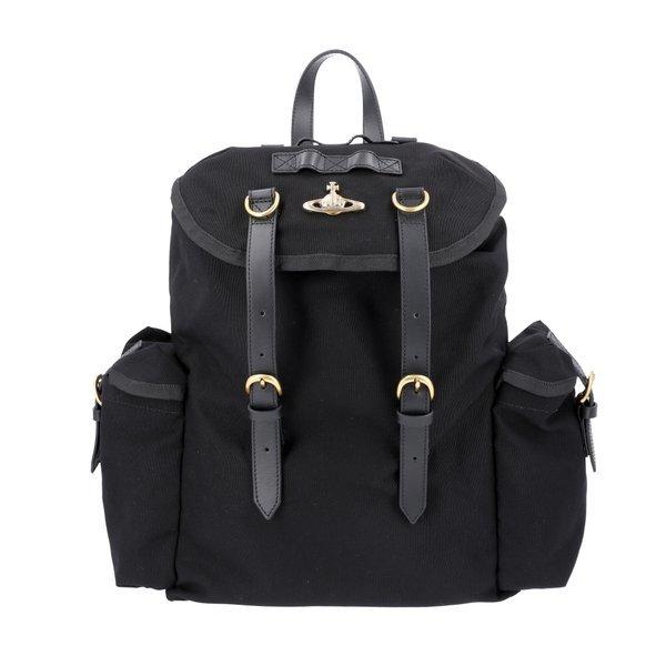 

Vivienne Westwood Highland Canvas Drawstring Backpack W01cj N401 43010072U W01CJ N401