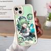 HSR Huohuo Thicken TPU Mobile Phone Case for iPhone 17 16 15 14 13 12 11 Air Pro Max Plus Colorful Cover