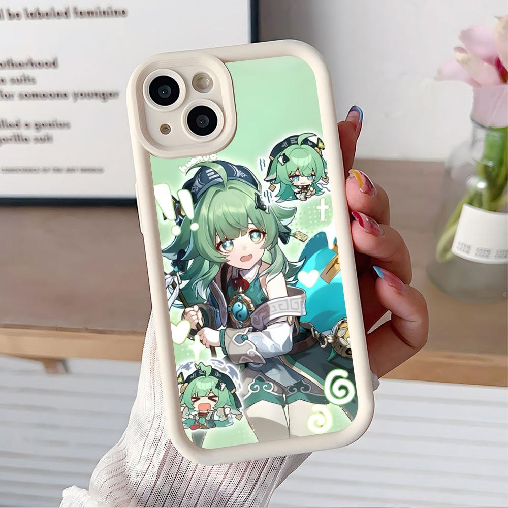 HSR Huohuo Thicken TPU Mobile Phone Case for iPhone 17 16 15 14 13 12 11 Air Pro Max Plus Colorful Cover