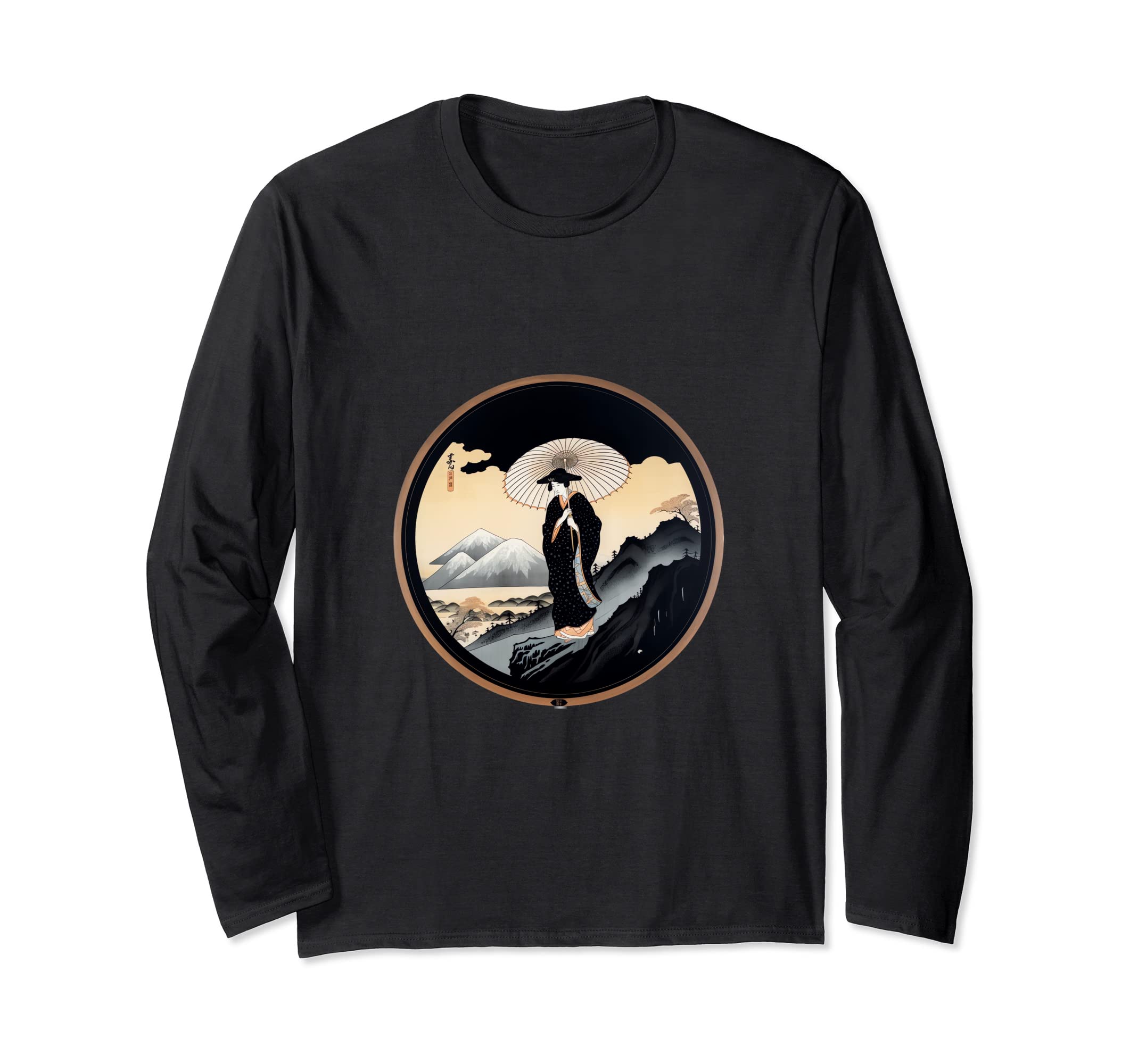 

Sakurajo FantasyLady Beautiful Japanese Long Sleeve T-Shirt чёрный