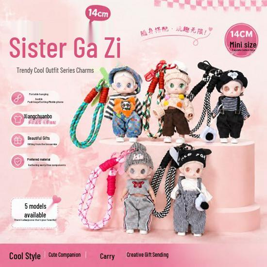 24CM Mia Potato Doll Set: Customizable Handmade Girl DIY Naked Doll