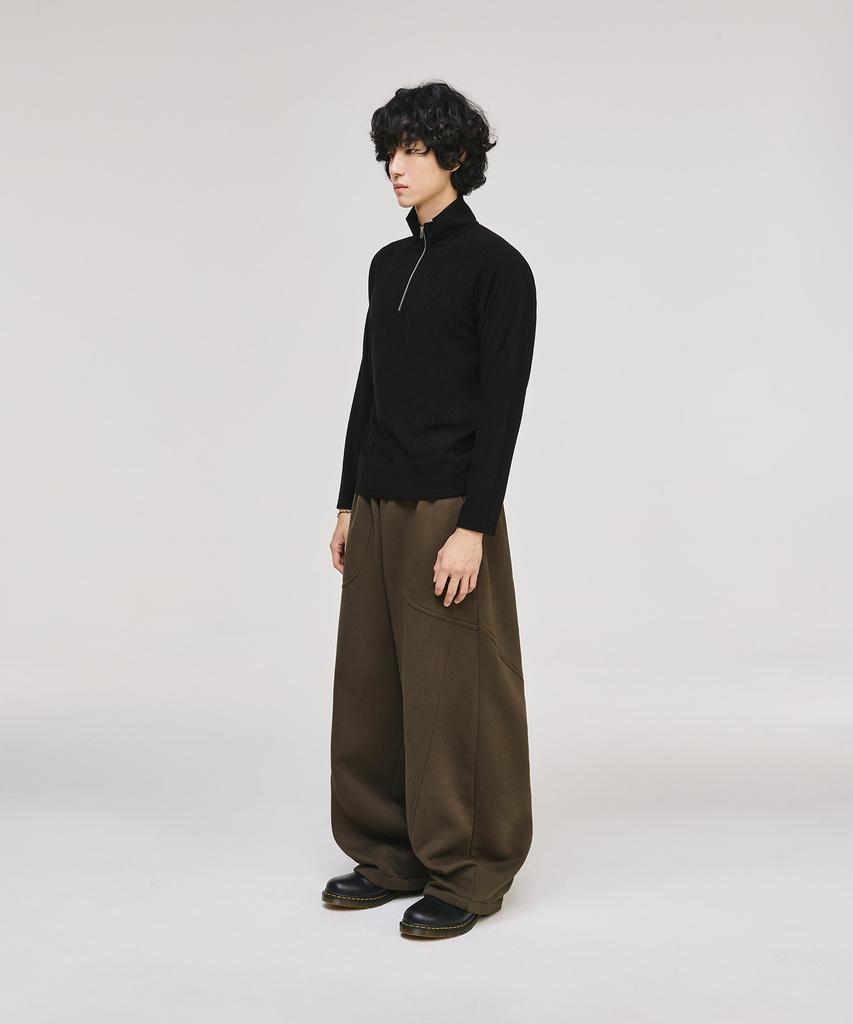 SIGNATURE Fatigue Curved Fleece-Lined Training Pants [Khaki]