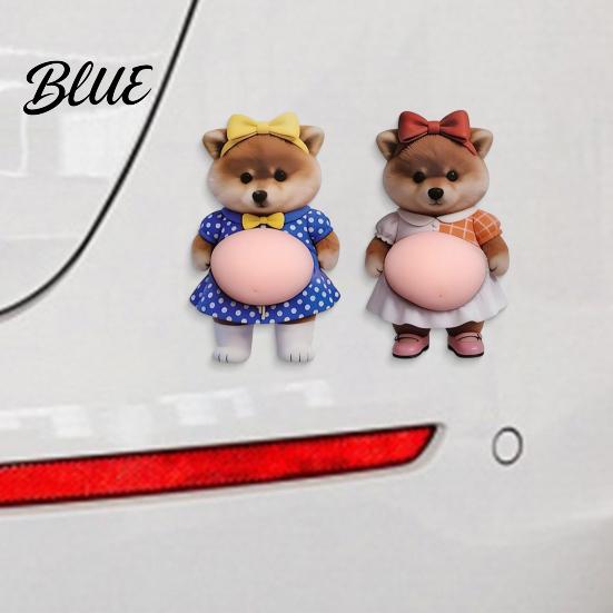 Table Corner Bumper 3D Pet Belly Sticker Soft Anti-Collision Cartoon Kitten/Puppy Decal with Cute Silicone Big Cushioned Protectors for Phones