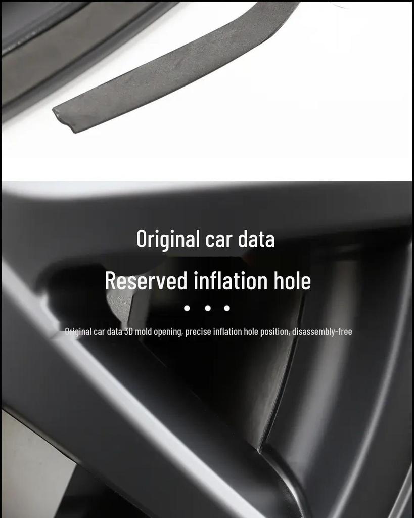 18-Inch M3 Tesla Wheel Protection and Decorative Cover Ring