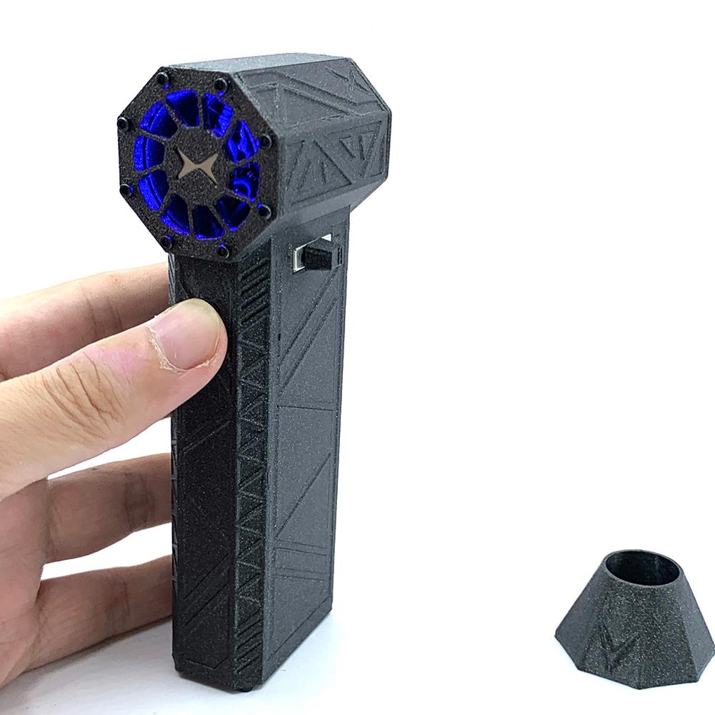 Mini Turbo Violent Fan Speed Adjustable Powerful Blower 110000RPM Turbo Fan 45M/S Built-In Battery for PC Keyboard Camera