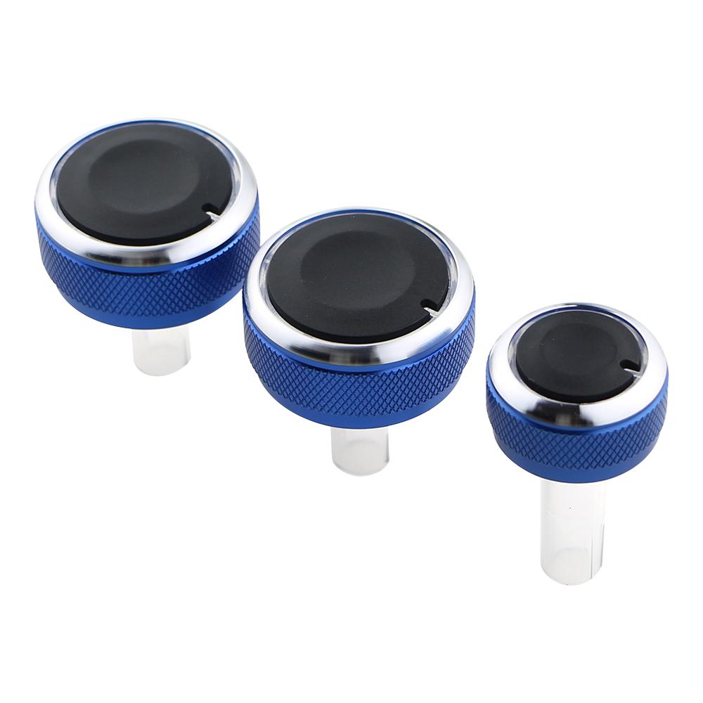 

Car Air Conditioning Knob for Volkswagen VW Passat B5 GOLF 4 MK4 Bora Jetta A4 Clasico 3Pcs/set AC Knob Heat Control Button. синій