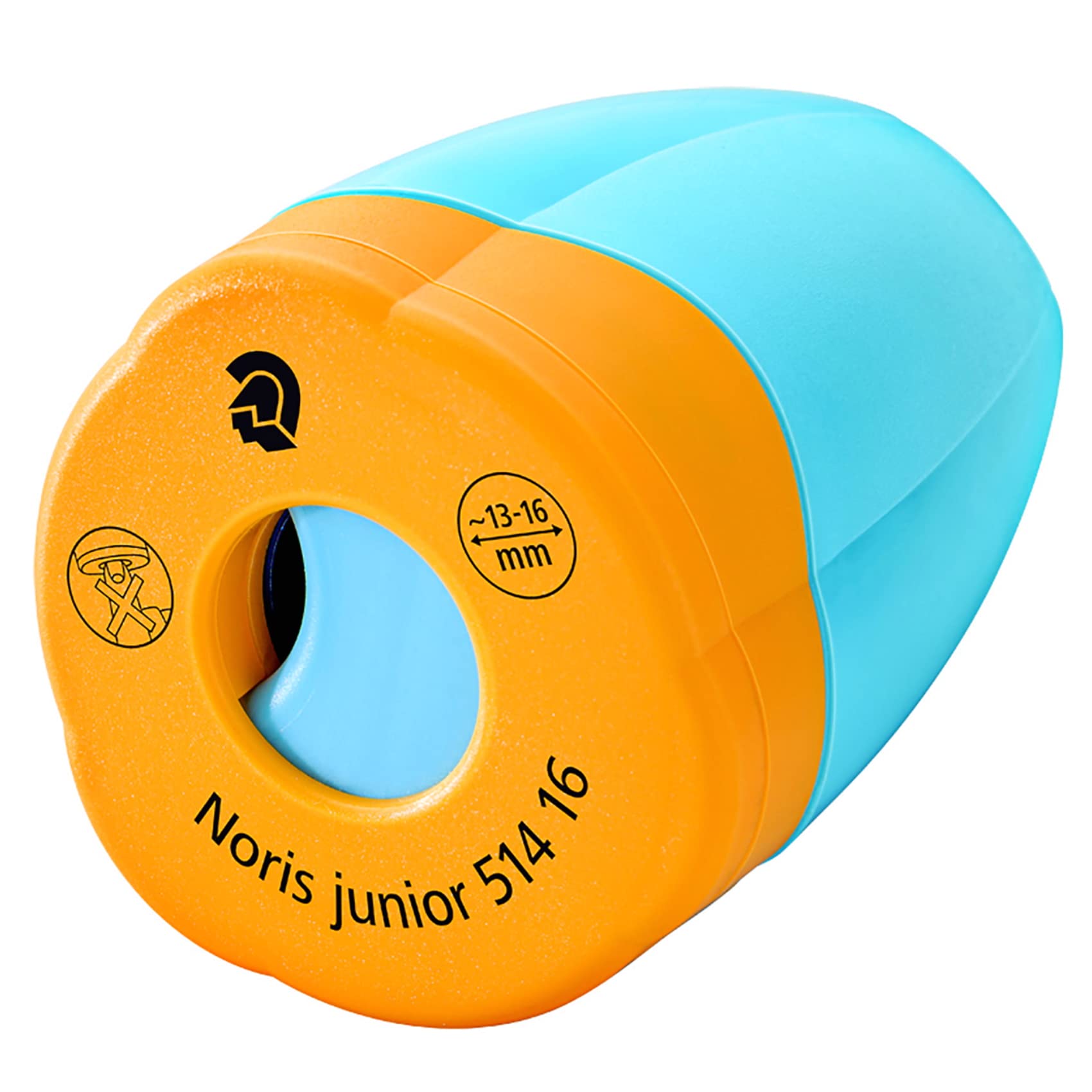 

STAEDTLER Pencil Sharpener Norris Junior Tab Sharpener for Colored Pencils 514 16 BK (formerly Buddy)