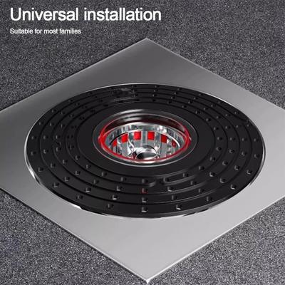 Bathroom Floor Drain Core Shower Floor Strainer Cover Toilet Sewer Anti-Odor Plug ABS Shower Hair Capture Anti-Clogging Drain