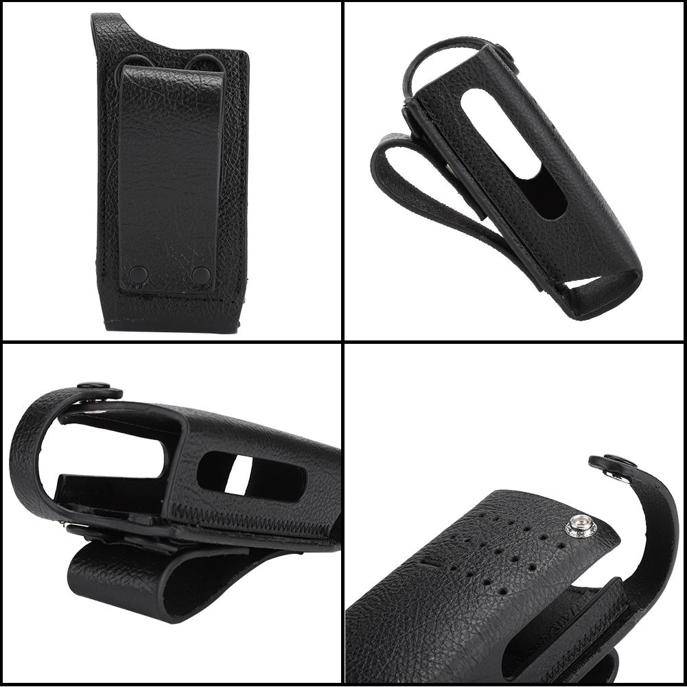 Walkie Talkie Two way Radio Protective PU Leather Case Cover Suitable for Motorola P6600