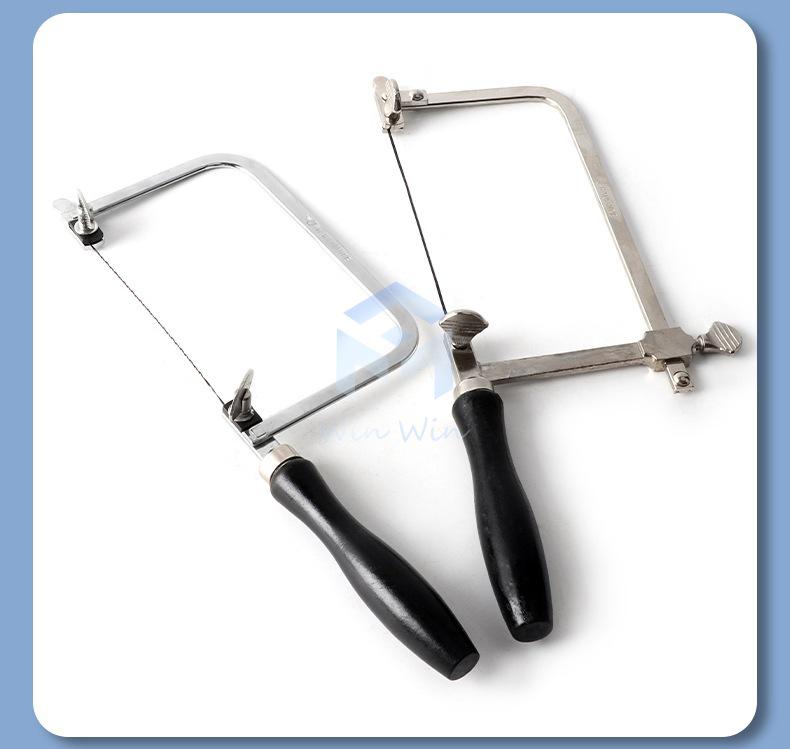 Handmade Mini Jewelry Fret Saw - U-Shaped Wire Saw for DIY Models