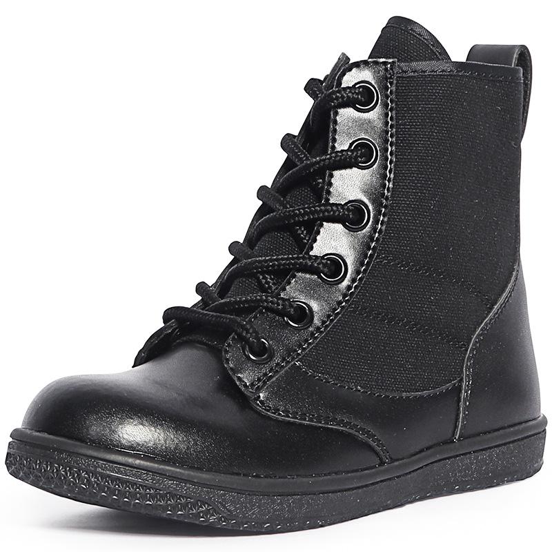 Fashion Kids Boots Training Children Outdoor Tactical Boots Hiking Anti-Collision Anti-Fall Travel Combat Botas