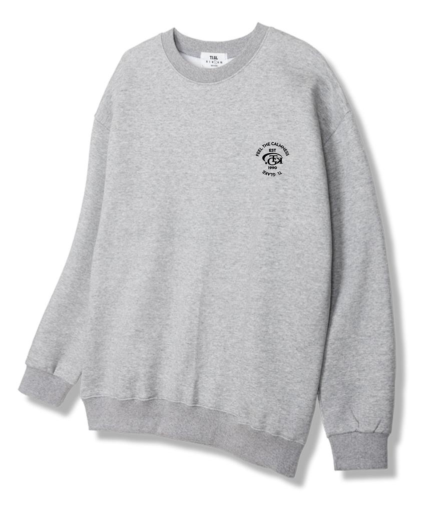 TI.GLAKE Tk Club Sweatshirt Gray [Fleece Lining]