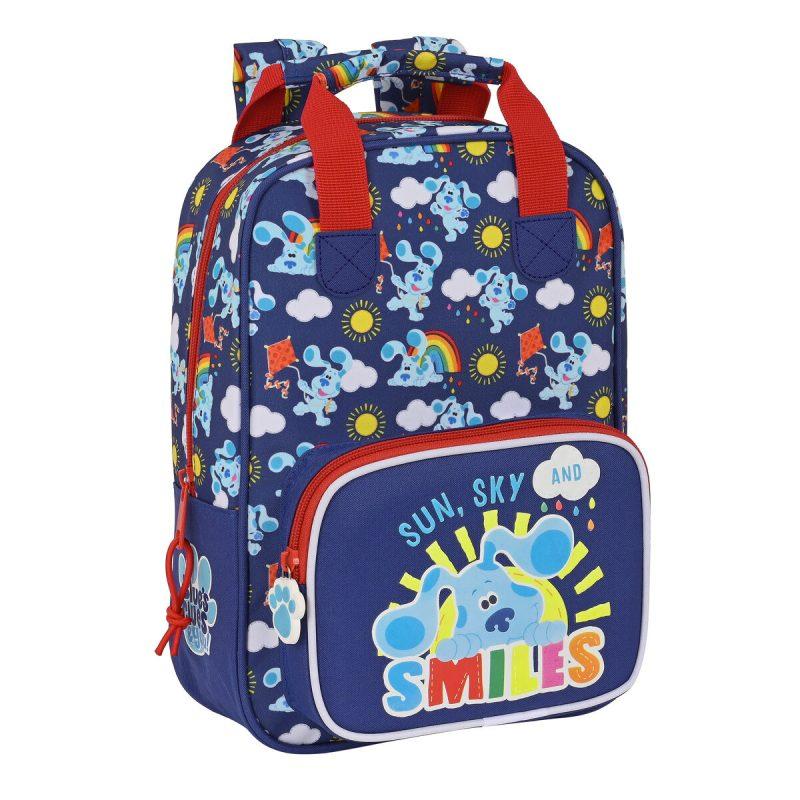 Blue's Clues-School Backpack Blue's Clues Navy Blue (20x28x8cm)