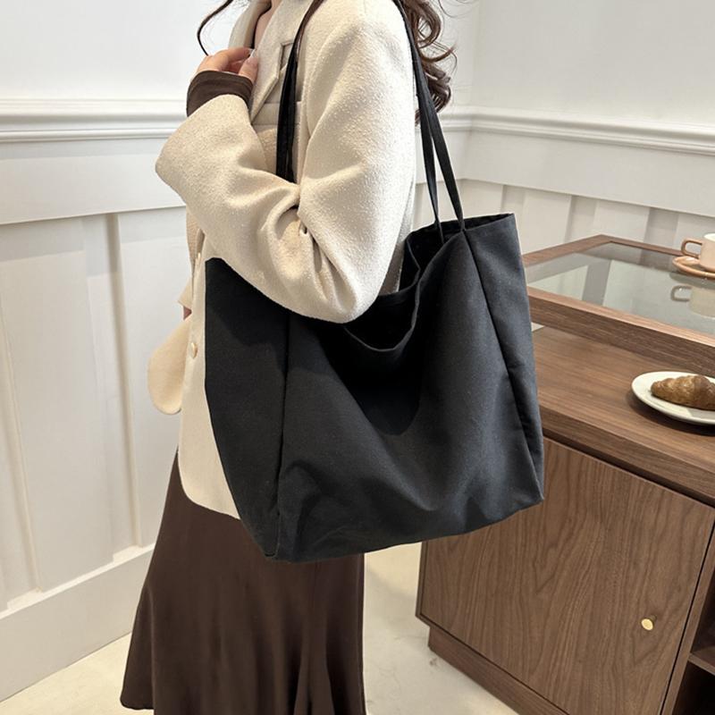 Женские повседневные холщовые сумки через плечо — фото 5