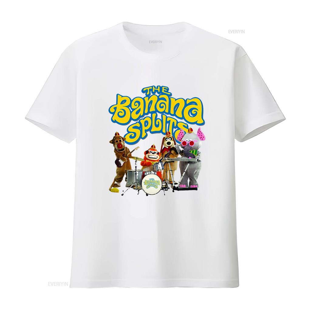 The Banana Splits Adventure Hour Fictional Music Group Fan T Shirt Vintage Soft Top For Everyday Wear Graphic Casual