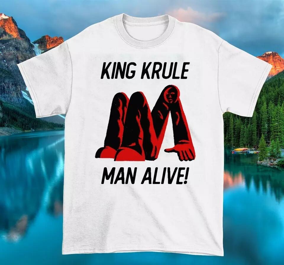 King Krule Man Alive Heavy Cotton White All Size Unisex Shirt Unisex T-Shirt XXXXL