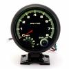 Drehzahlmesser RPM 7 Farben LED-Licht Tacho 95mm Benziner Auto LKW Boot Zeiger Drehzahlmesser 0-8000RPM Universal Schwarz