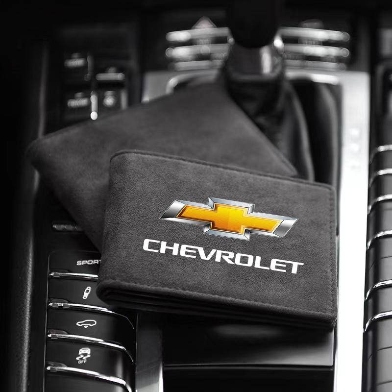 PU Leather Credit Card Case Car Driving Documents Protective Case for Chevrolet Malibu XL Equinox Auto Door Entry Pedal Guards Accessories