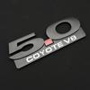 BLFE6 3D Metal Car Sticker Logo 5.0 COYOTE V8 Grille Front Badge Rear Trunk Emblem Decals For Ford Mustang GT Falcon Torino Fairlane