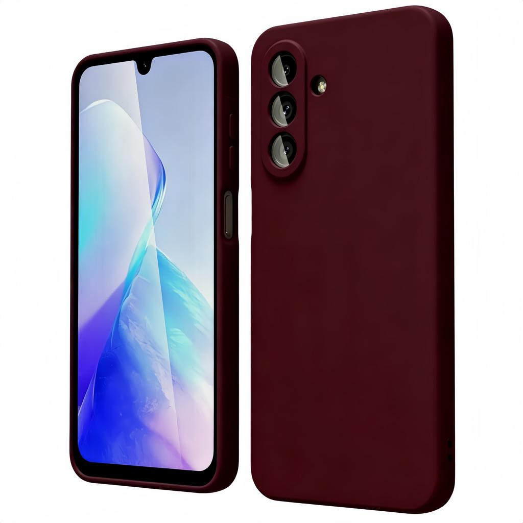 Noble Fashion Solid Colour Shockproof Protective Liquid Silicone Case For Samsung Galaxy A27