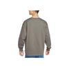 Nike Vintage Print Pullover Rundhals Drop Shoulder Langarm T-Shirt Herren Oberteile Braun HJ0807-289